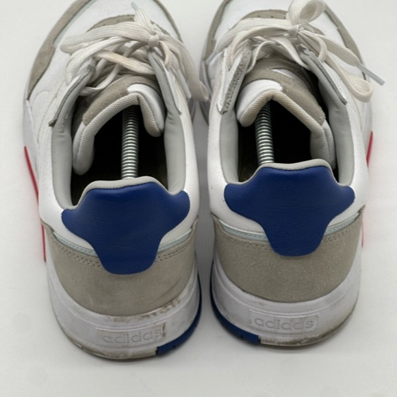 Adidas “Neo Courtmaster” White Gray Leather  Cloudfoam Men’s SZ: 11.5 # FW9359 - Picture 11 of 16